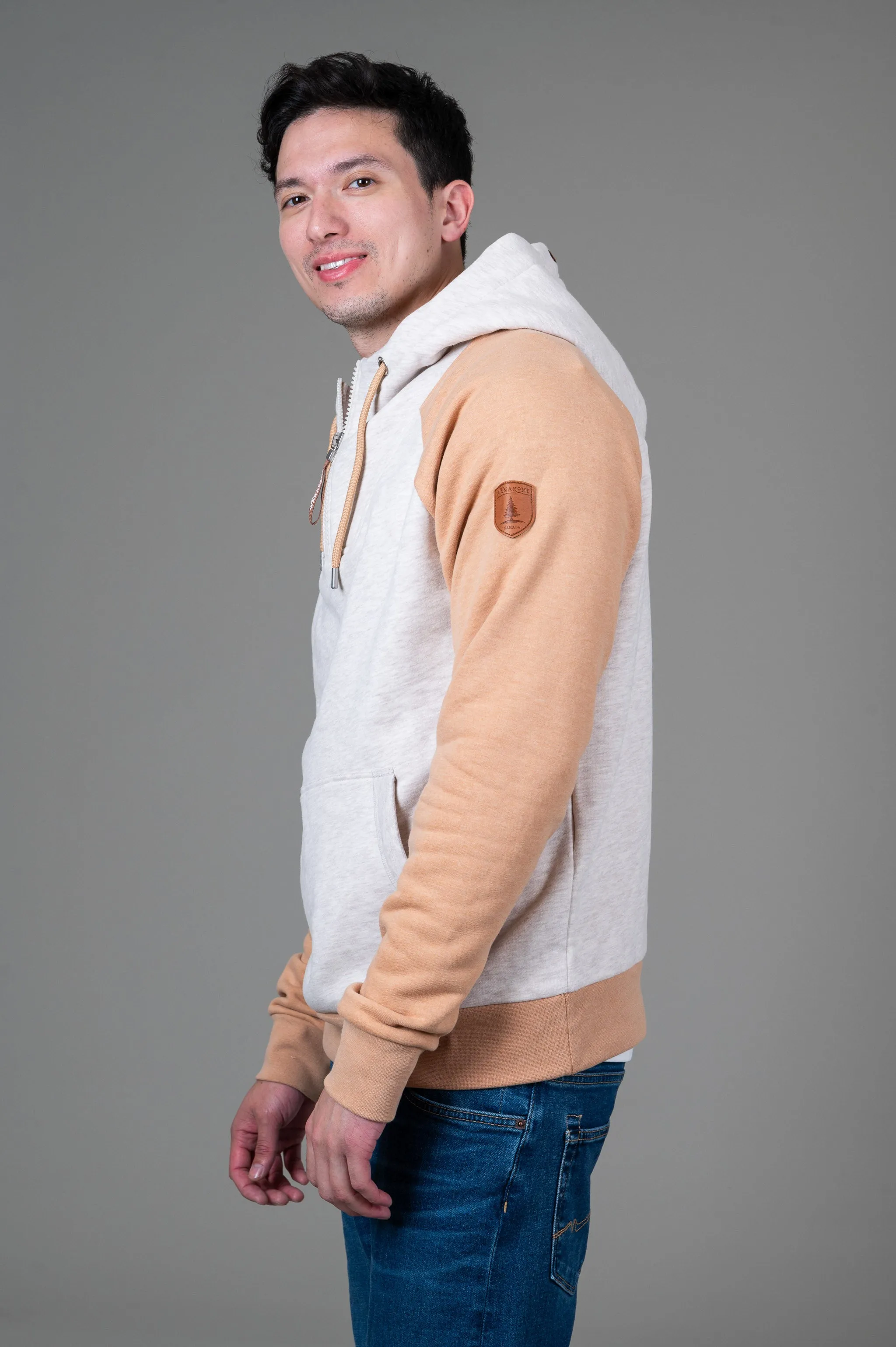 Alani Oatmeal Cookie Half-Zip Hoodie