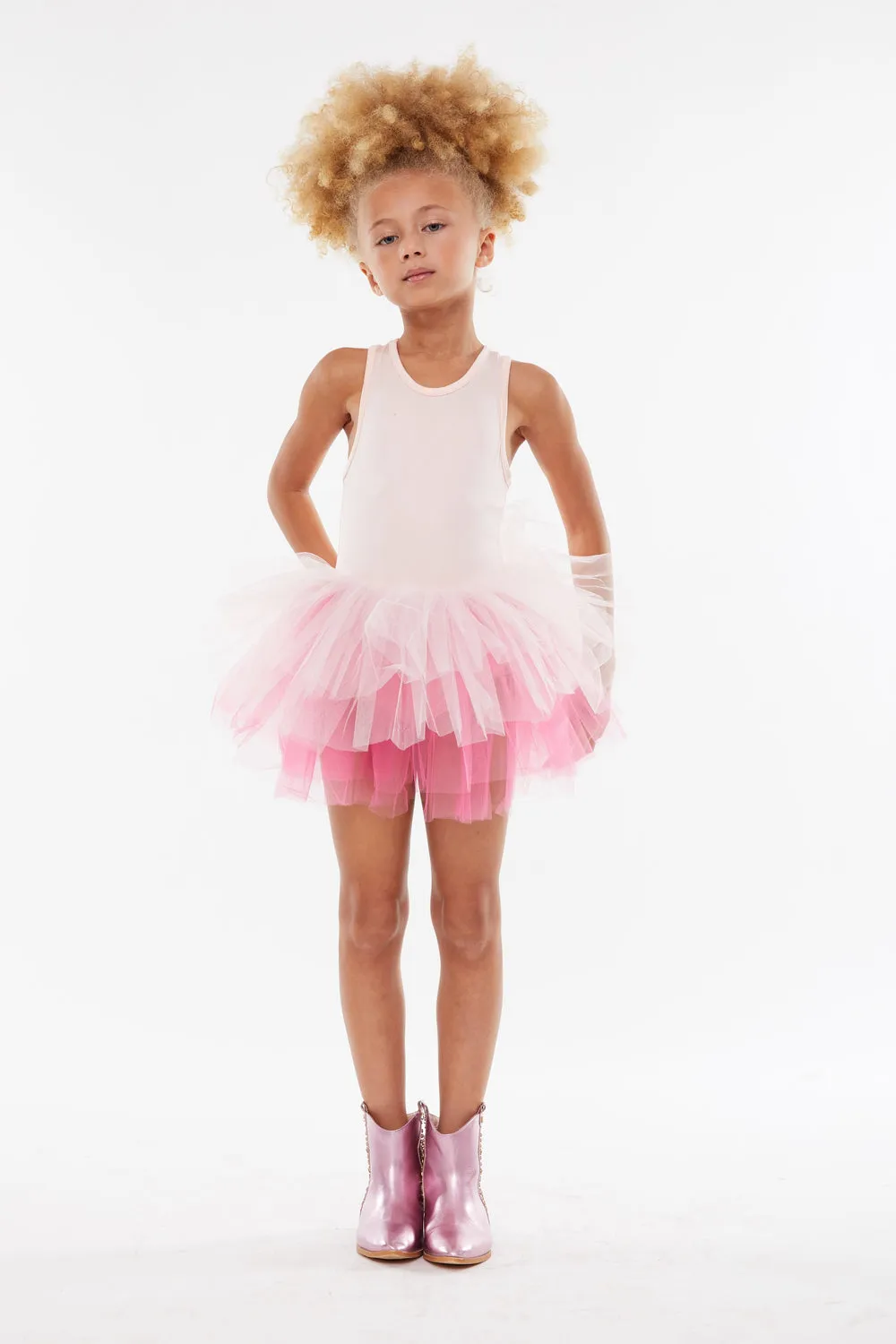 B.A.E Ombre Tutu Dress - Jewel Pink