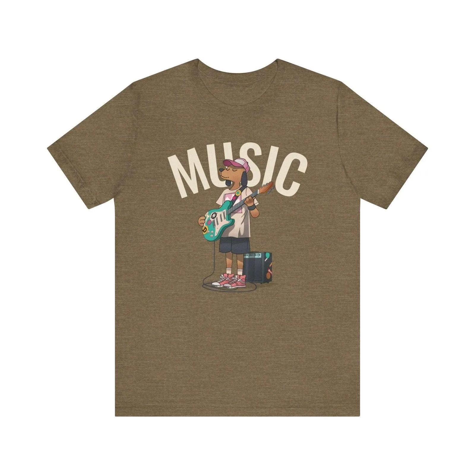 Band Guitar Groove Pup T Shirt