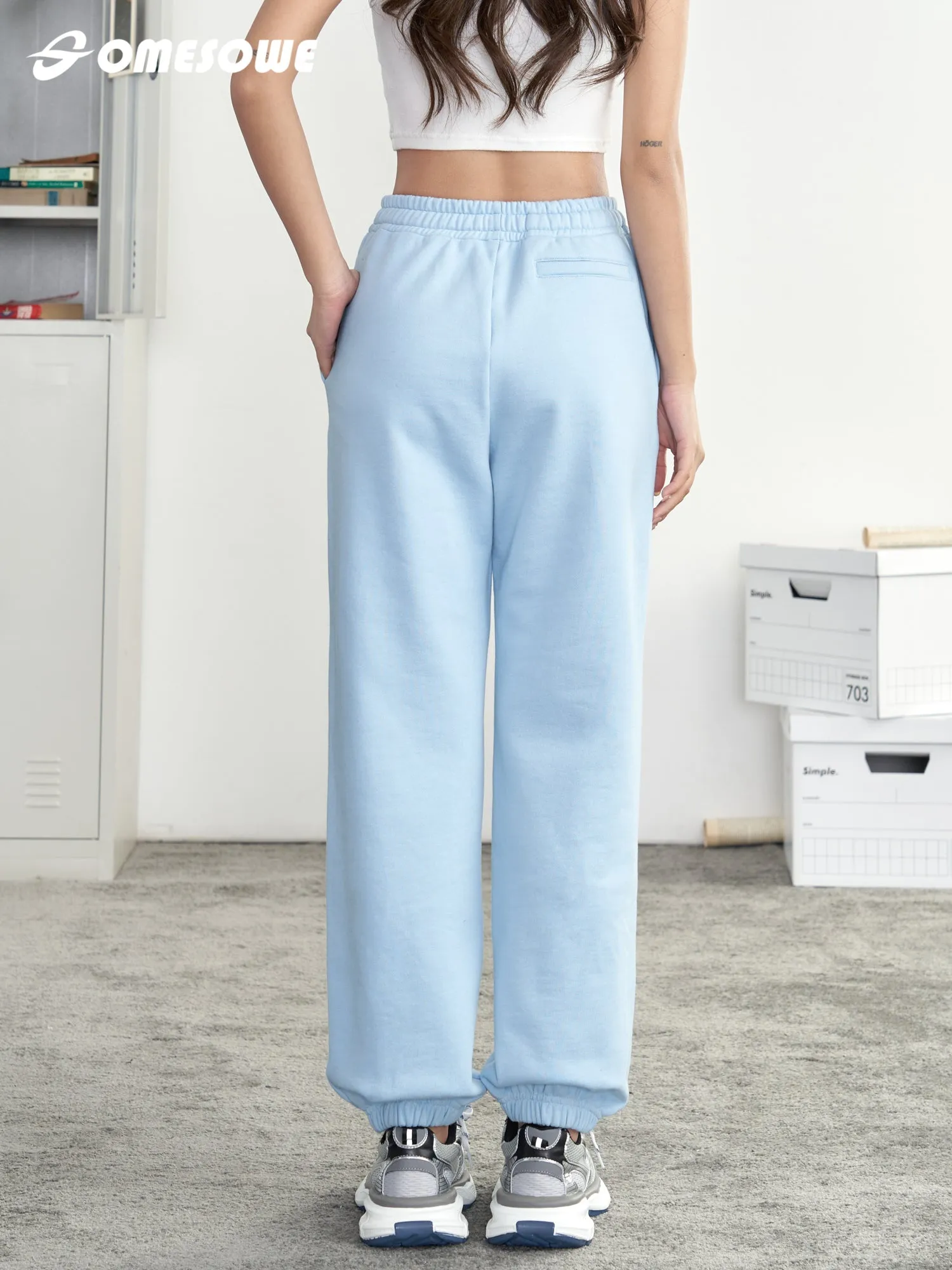 Blue Jogger Pants