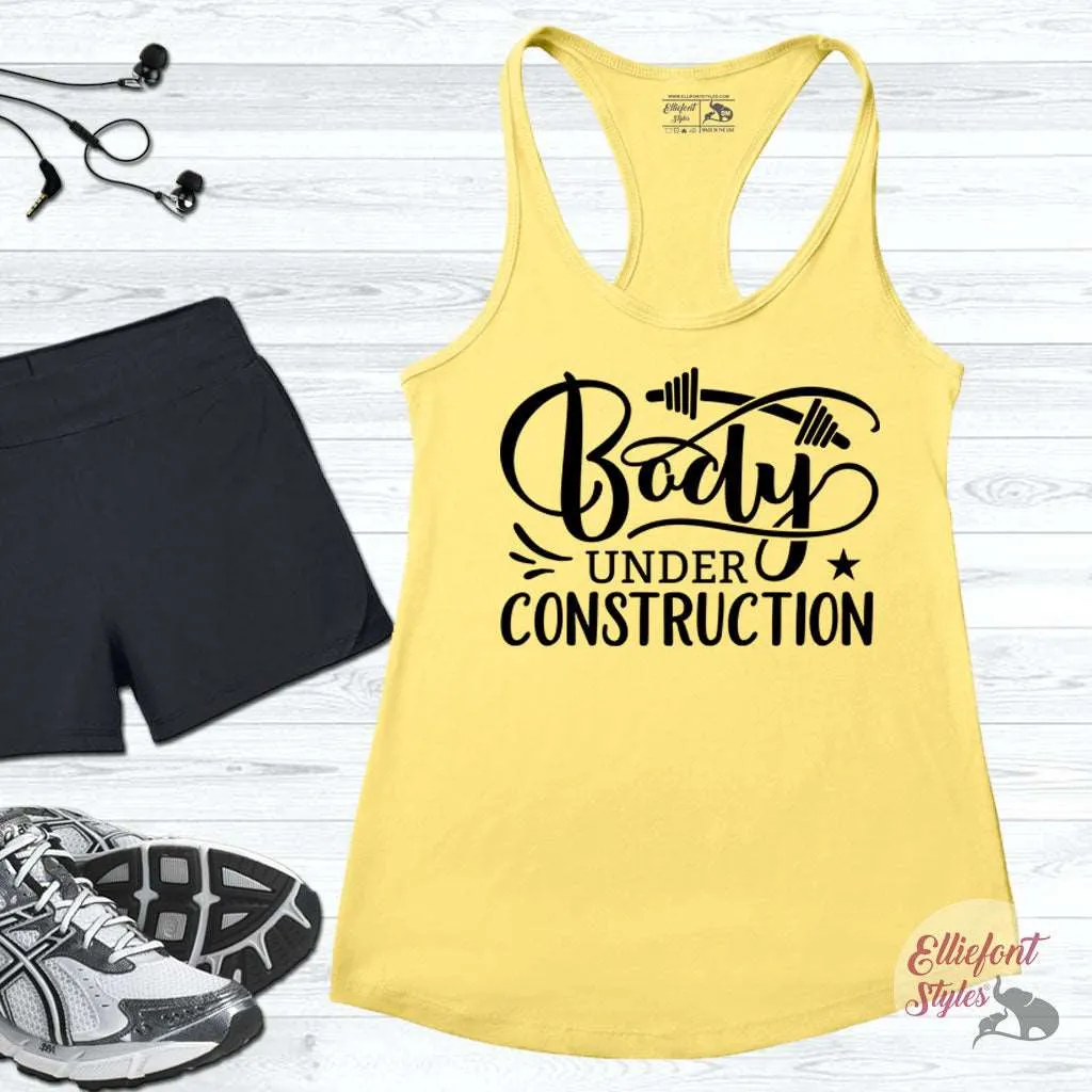 Body Under Construction Workout Tank Top