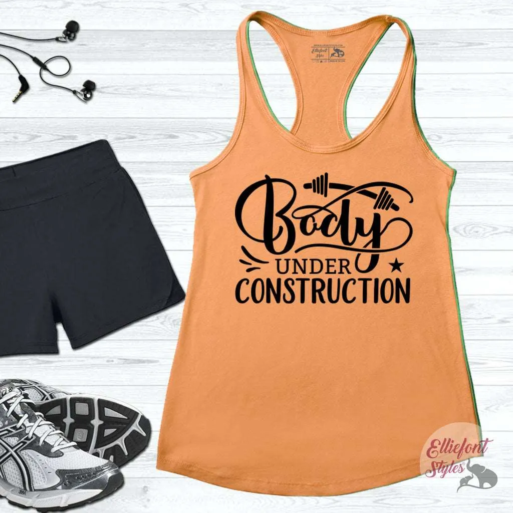 Body Under Construction Workout Tank Top