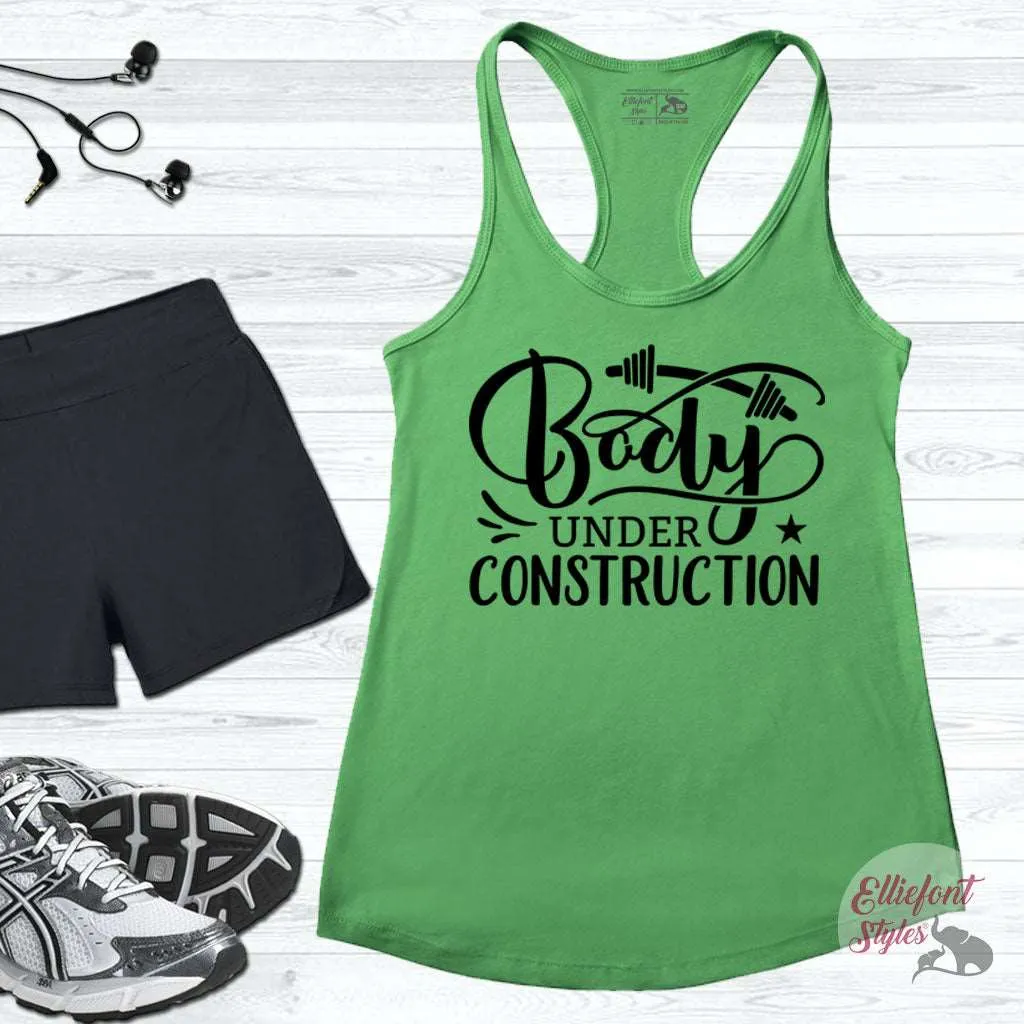 Body Under Construction Workout Tank Top