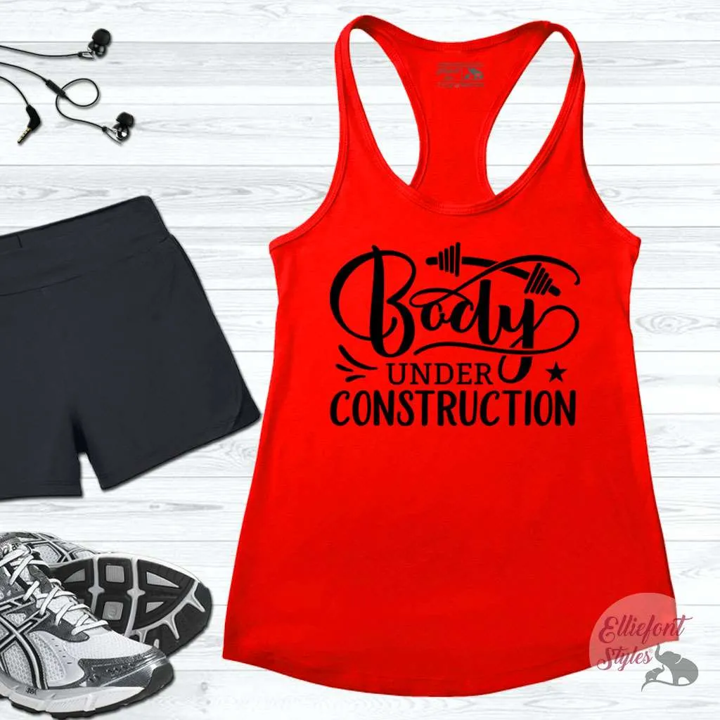 Body Under Construction Workout Tank Top