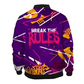 BREAK THE RULES Women Bomber Jacket