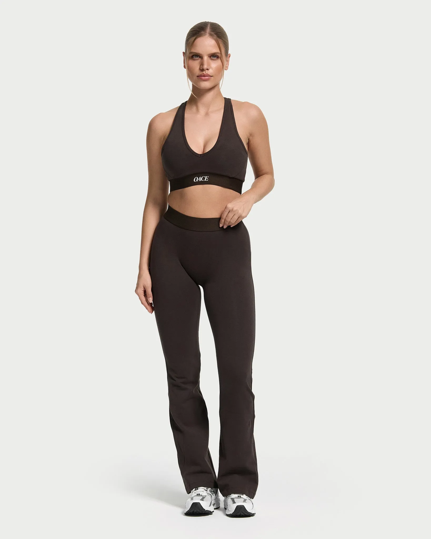 Calm Flared Jersey Pants