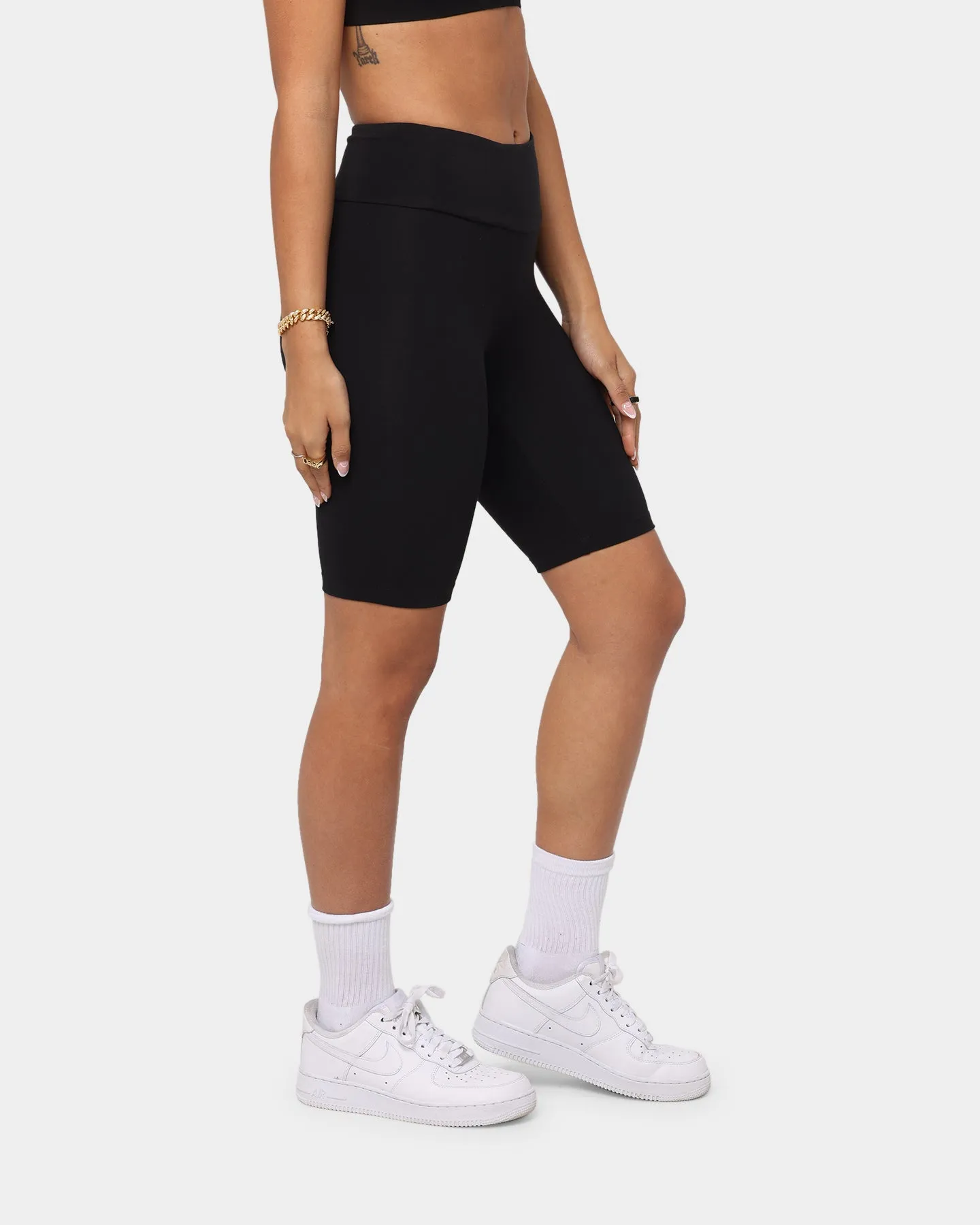 Champion Women's Lifestyle High-Rise Bike Short Black