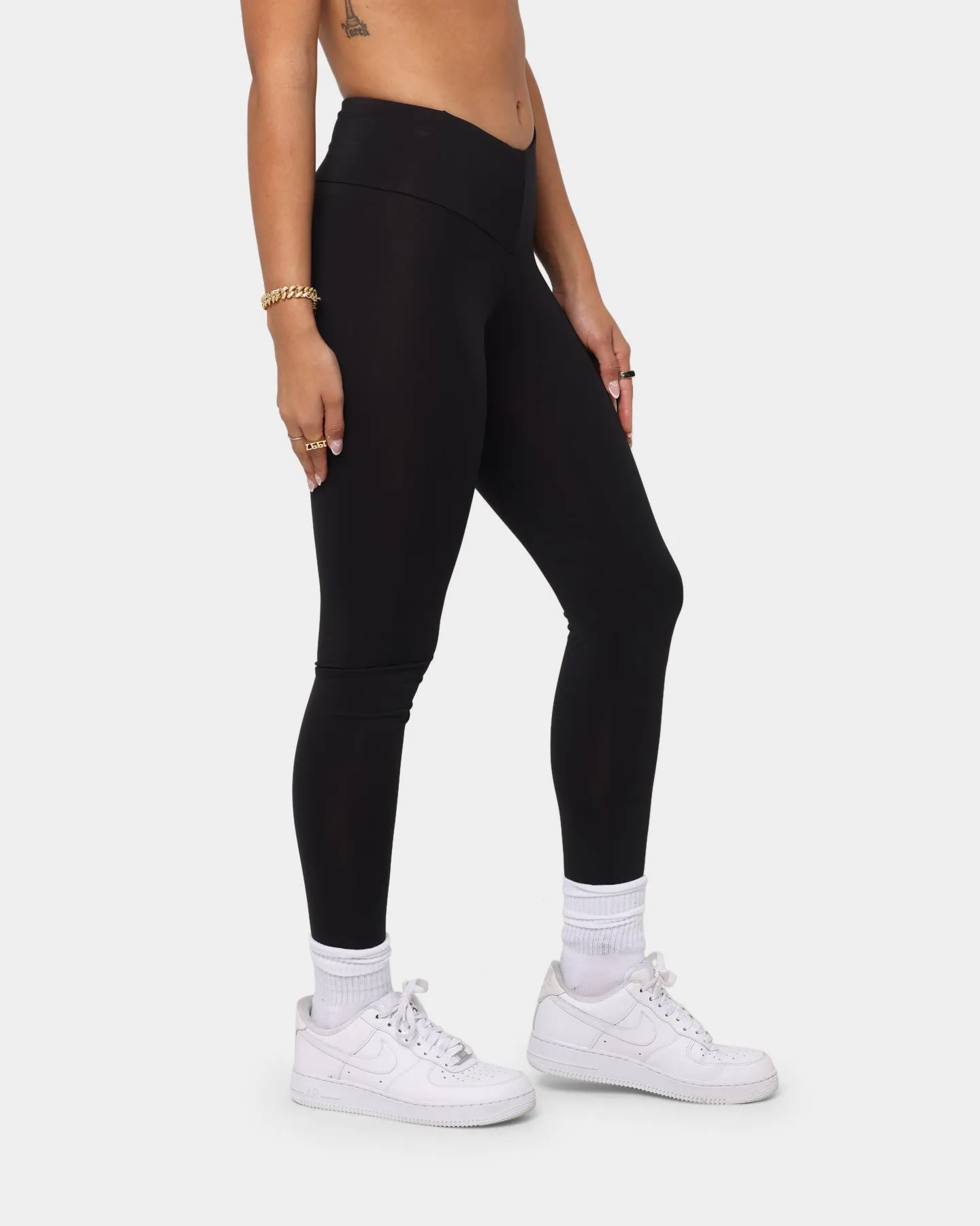 Champion Women's Lifestyle V Waist Legging Black