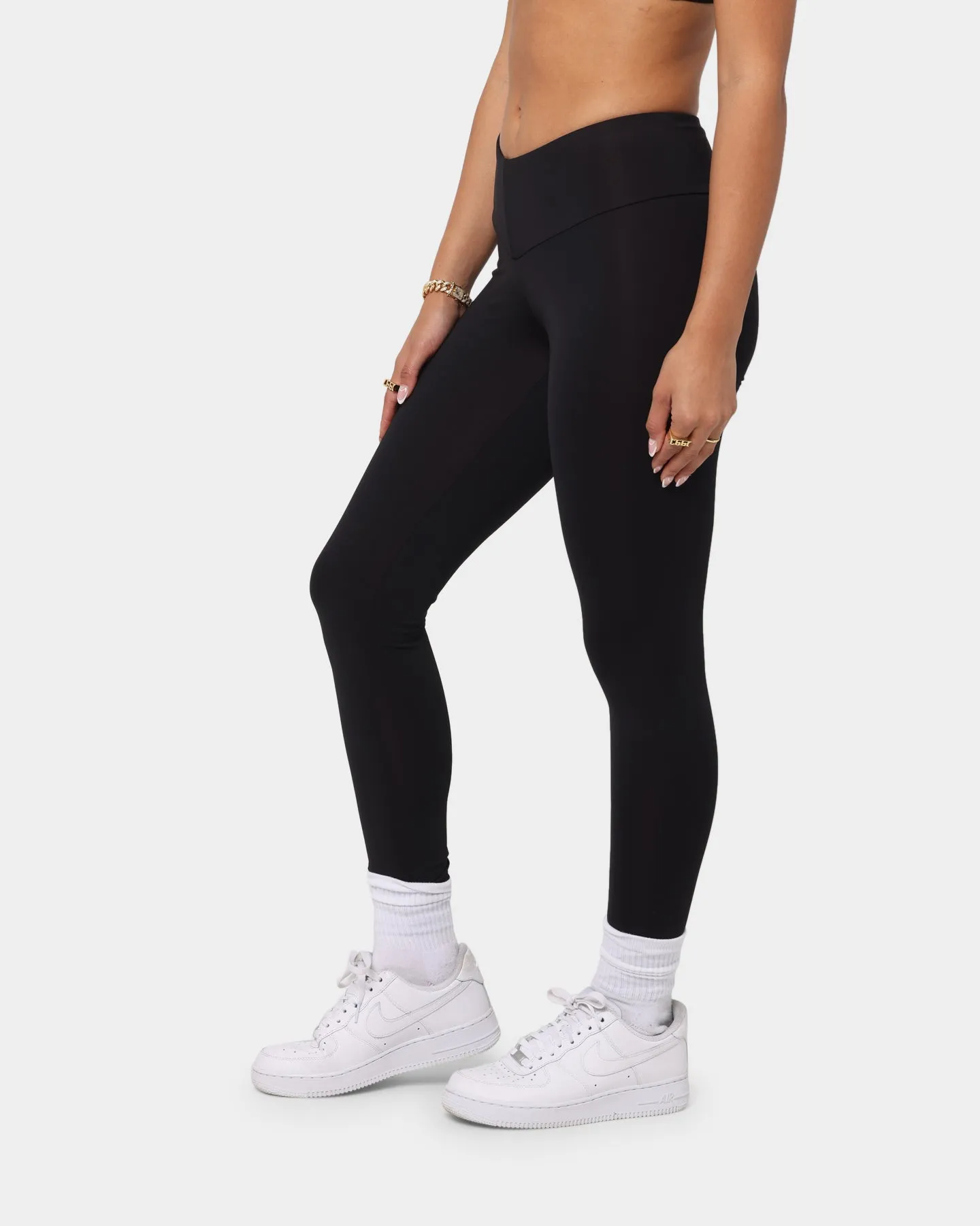 Champion Women's Lifestyle V Waist Legging Black