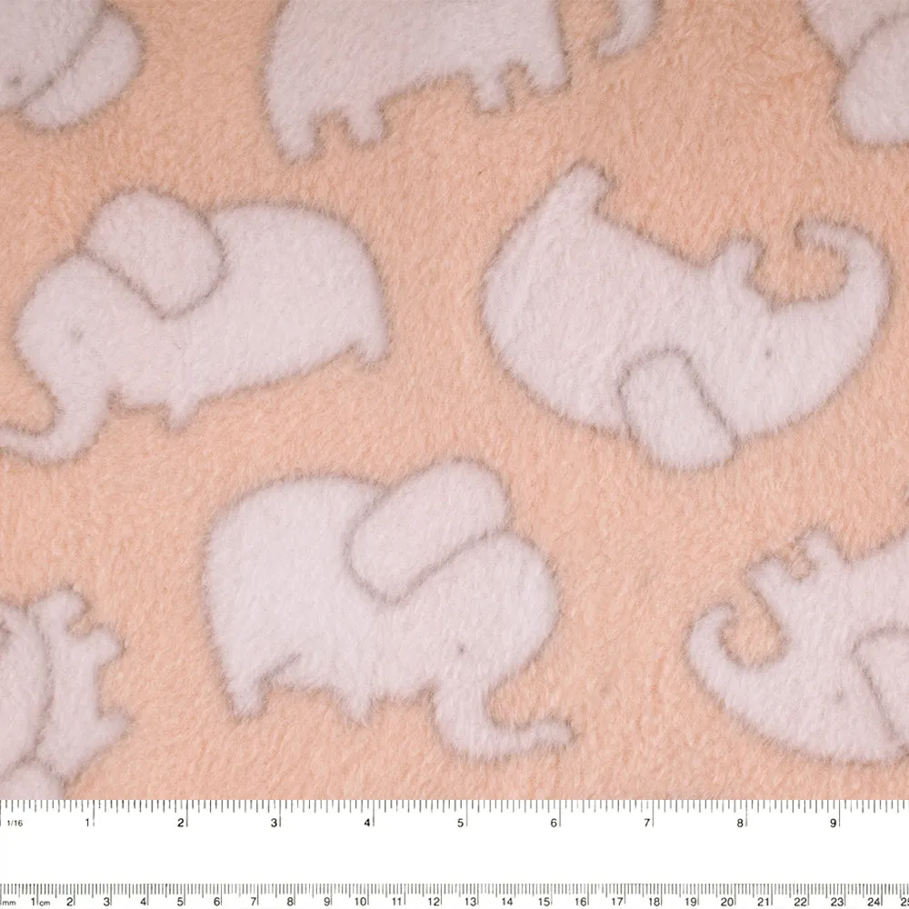 CHILLY - Anti Pill Fleece Print - 109 - Coral