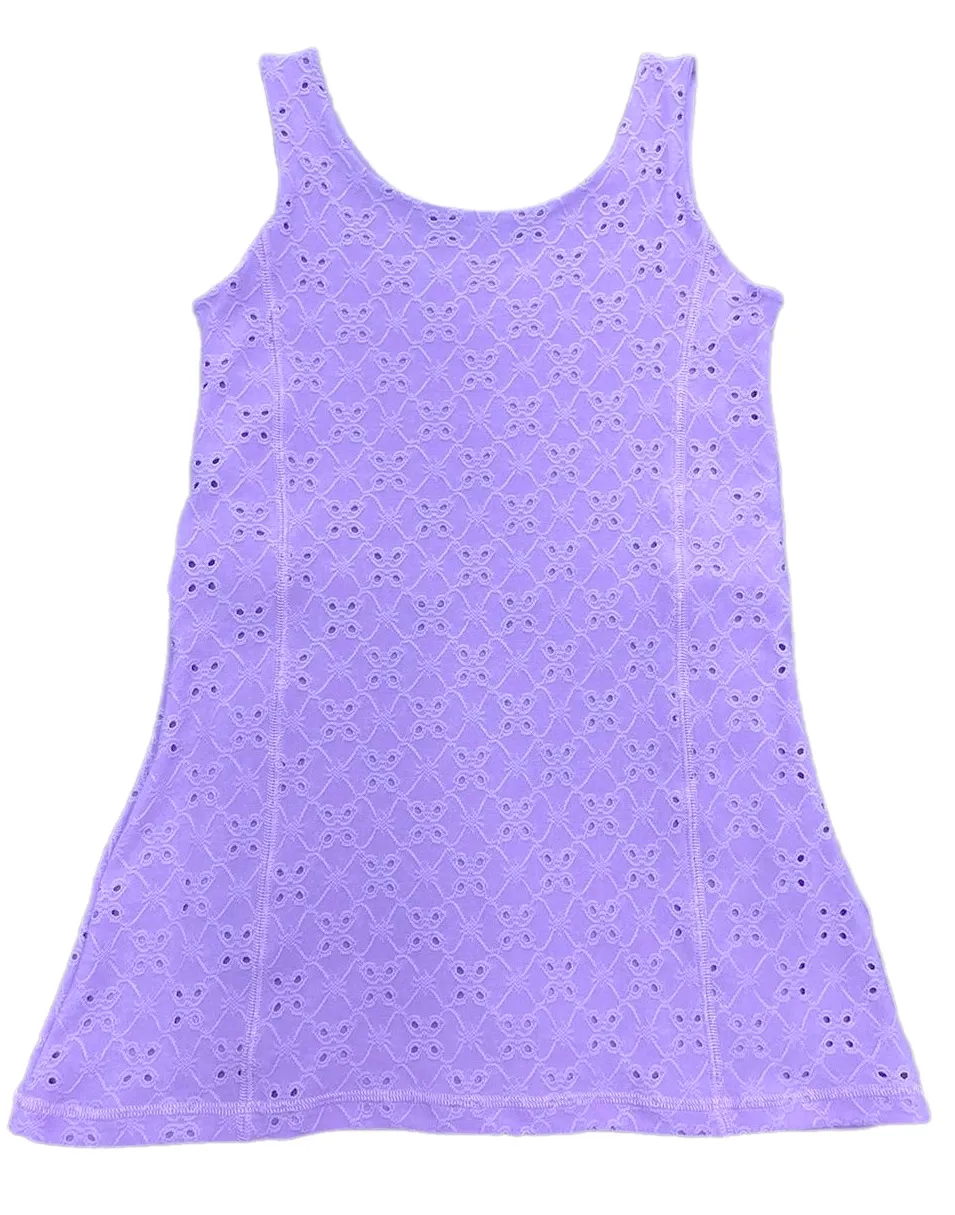 Eyelet Tennis Dress BE, Lavender