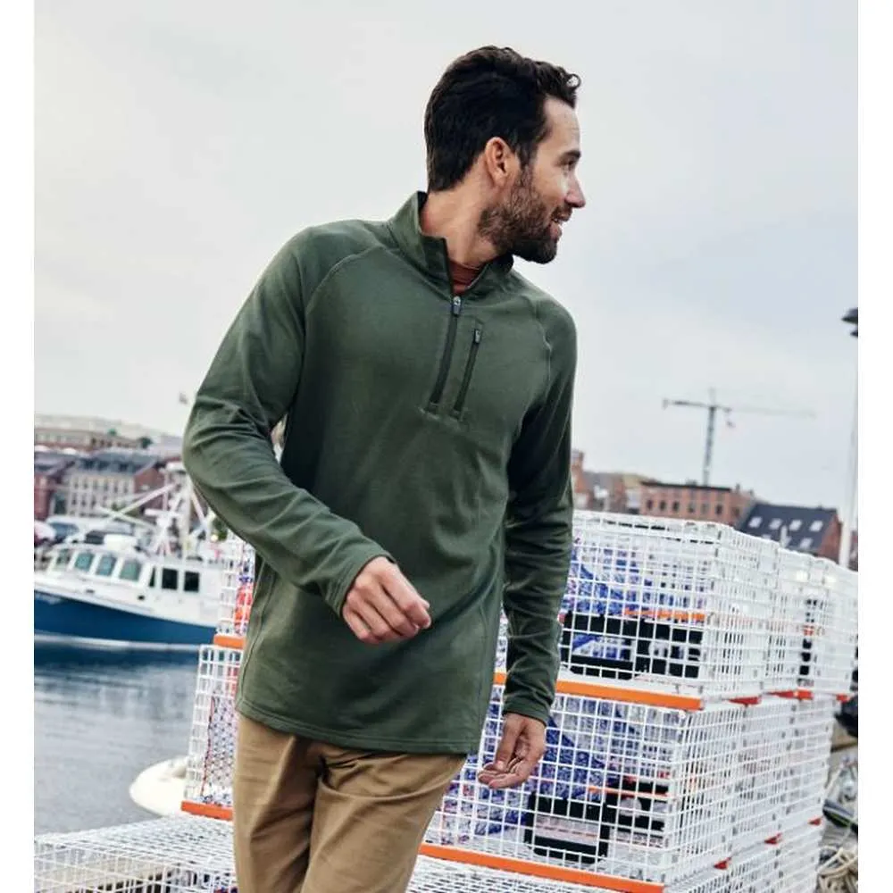 Free Fly Men's Heritage Fleece Quarter Zip