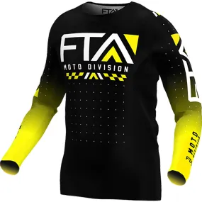 FXR STYLZ Moto Offroad Jersey Hazard Black