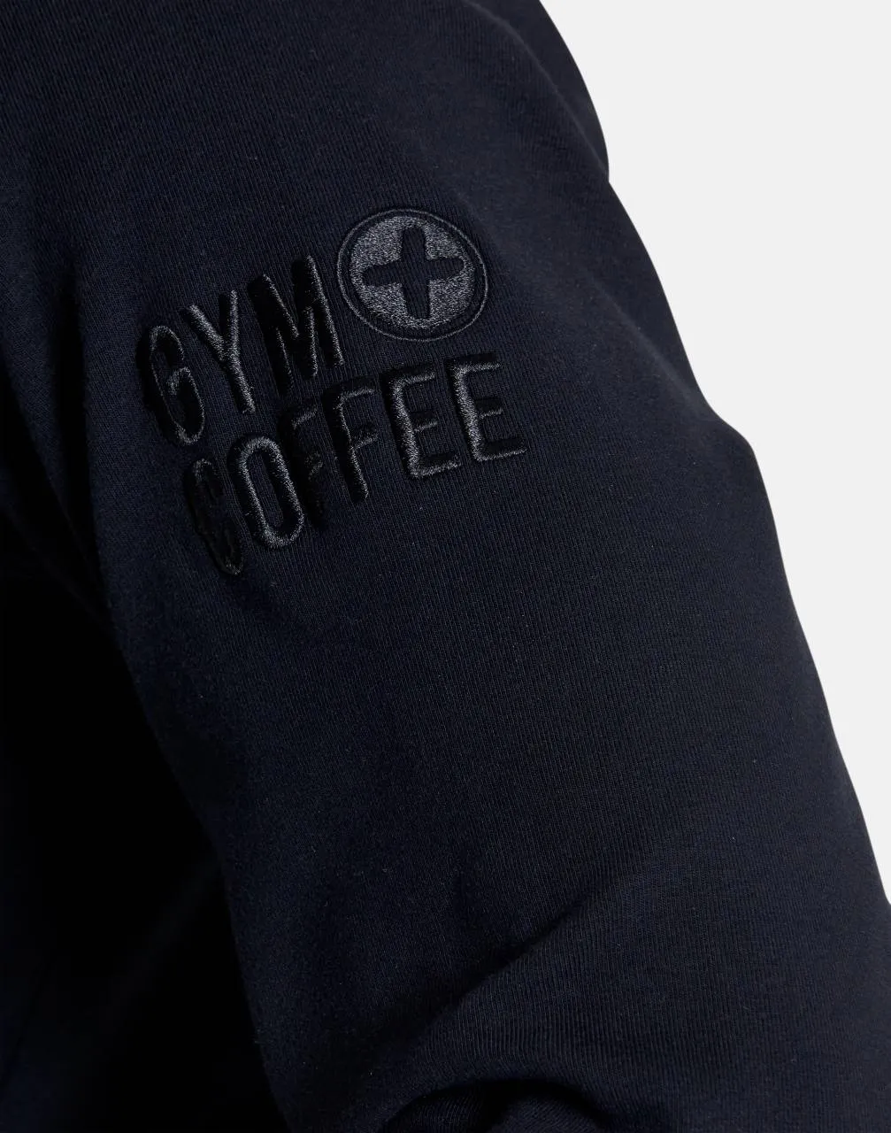 Gym Coffee Chill Half Zip (Mens) - Black