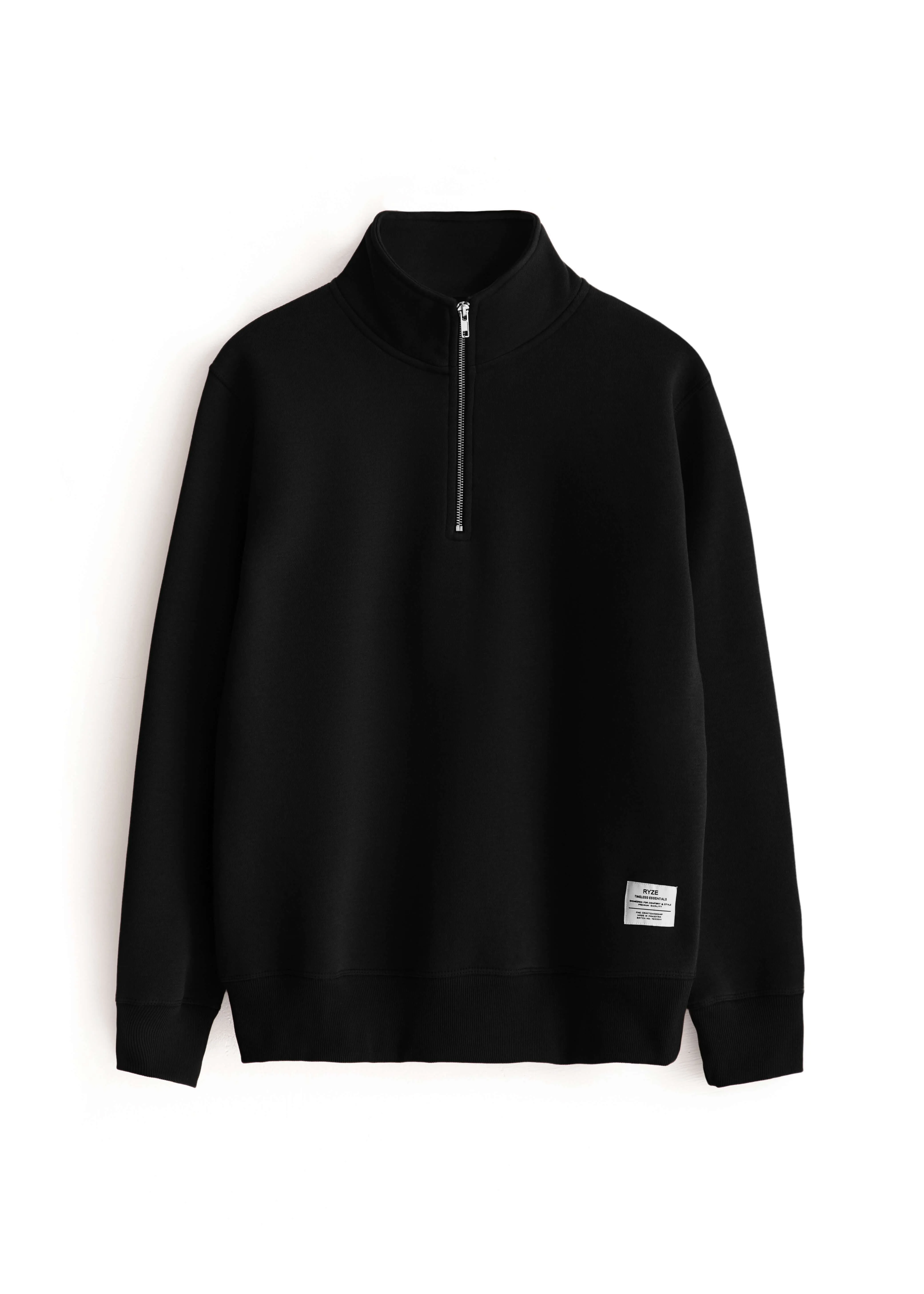 HALF ZIP SWEATSHIRT