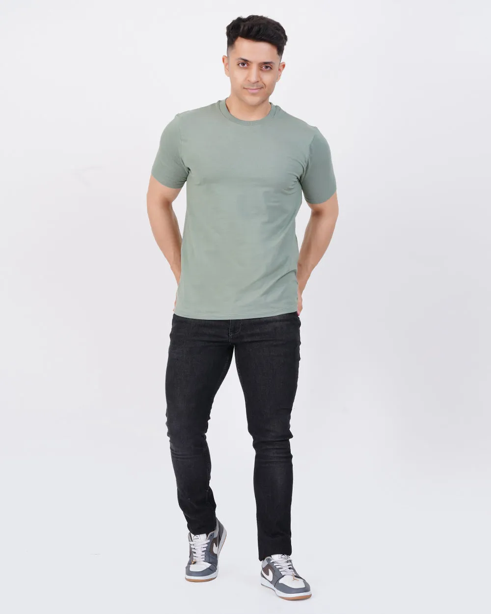 Men's Mint Green Regular Tee