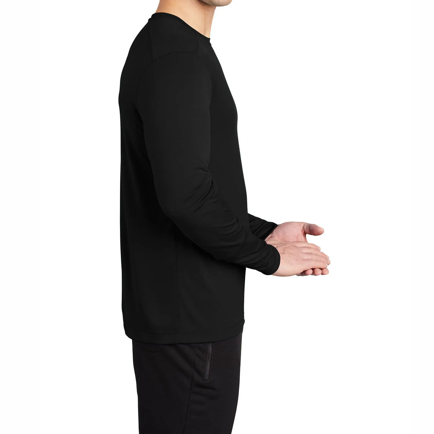 Men's Pro Long Sleeve Performance Tee for Active Wear