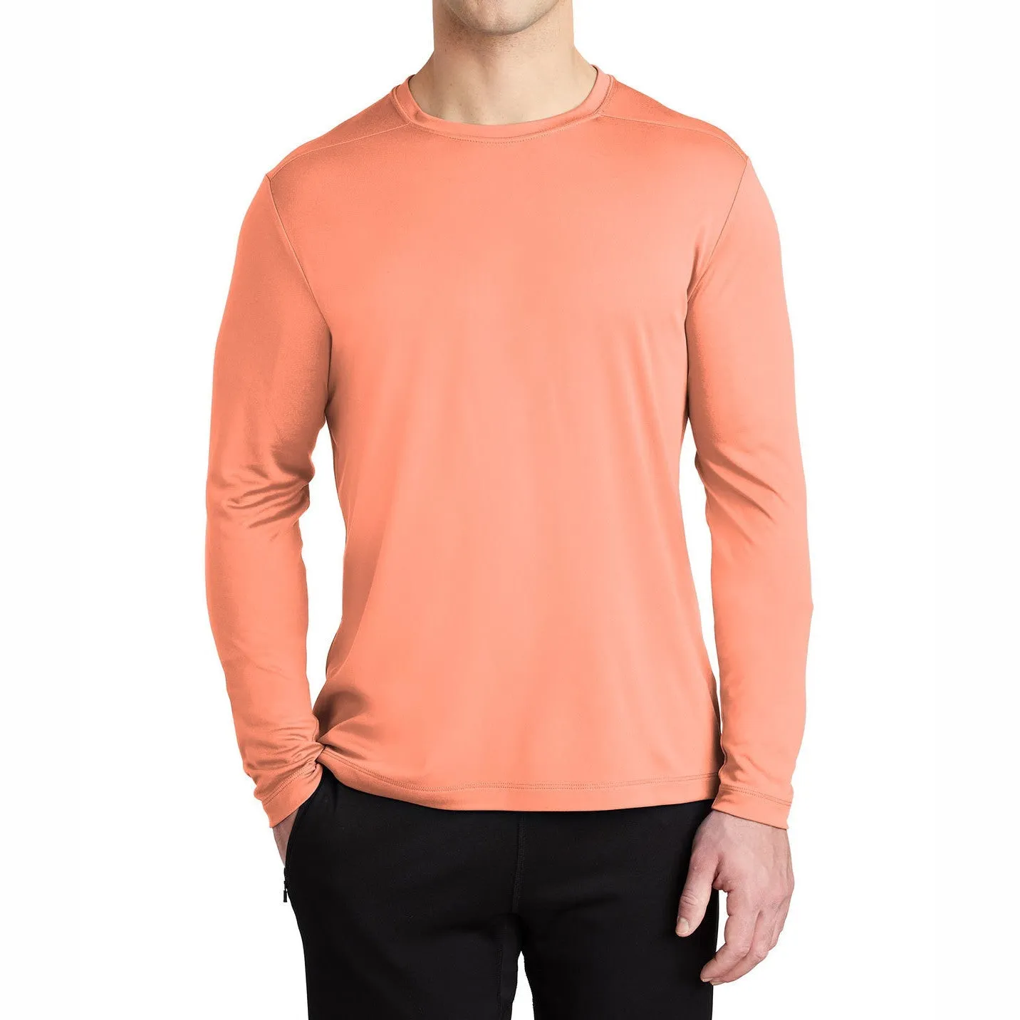 Men's Pro Long Sleeve Performance Tee for Active Wear