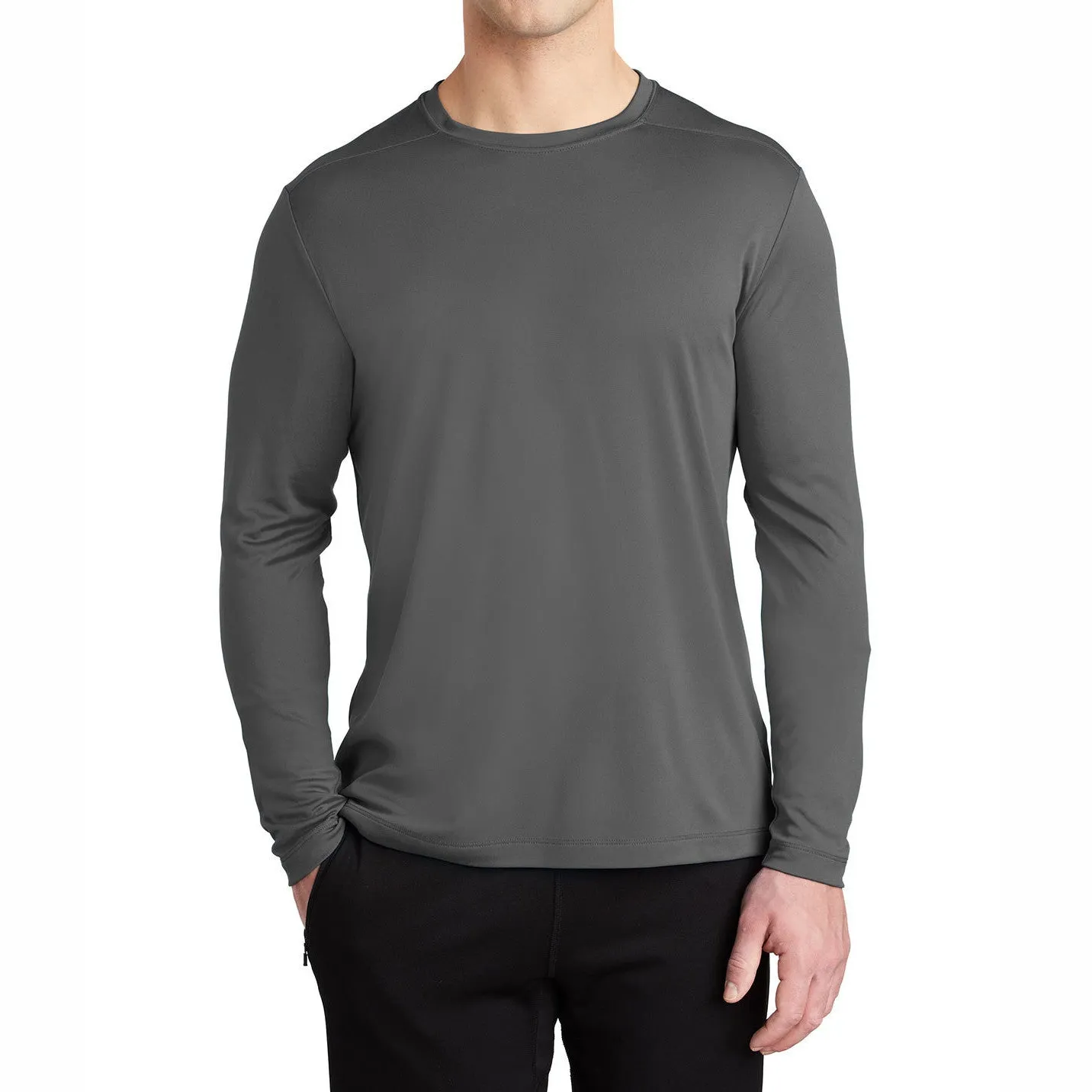 Men's Pro Long Sleeve Performance Tee for Active Wear