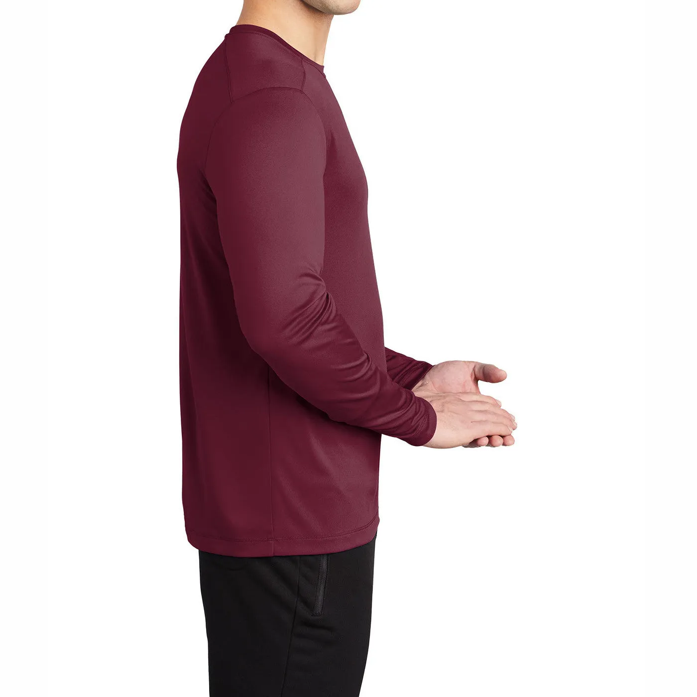 Men's Pro Long Sleeve Performance Tee for Active Wear