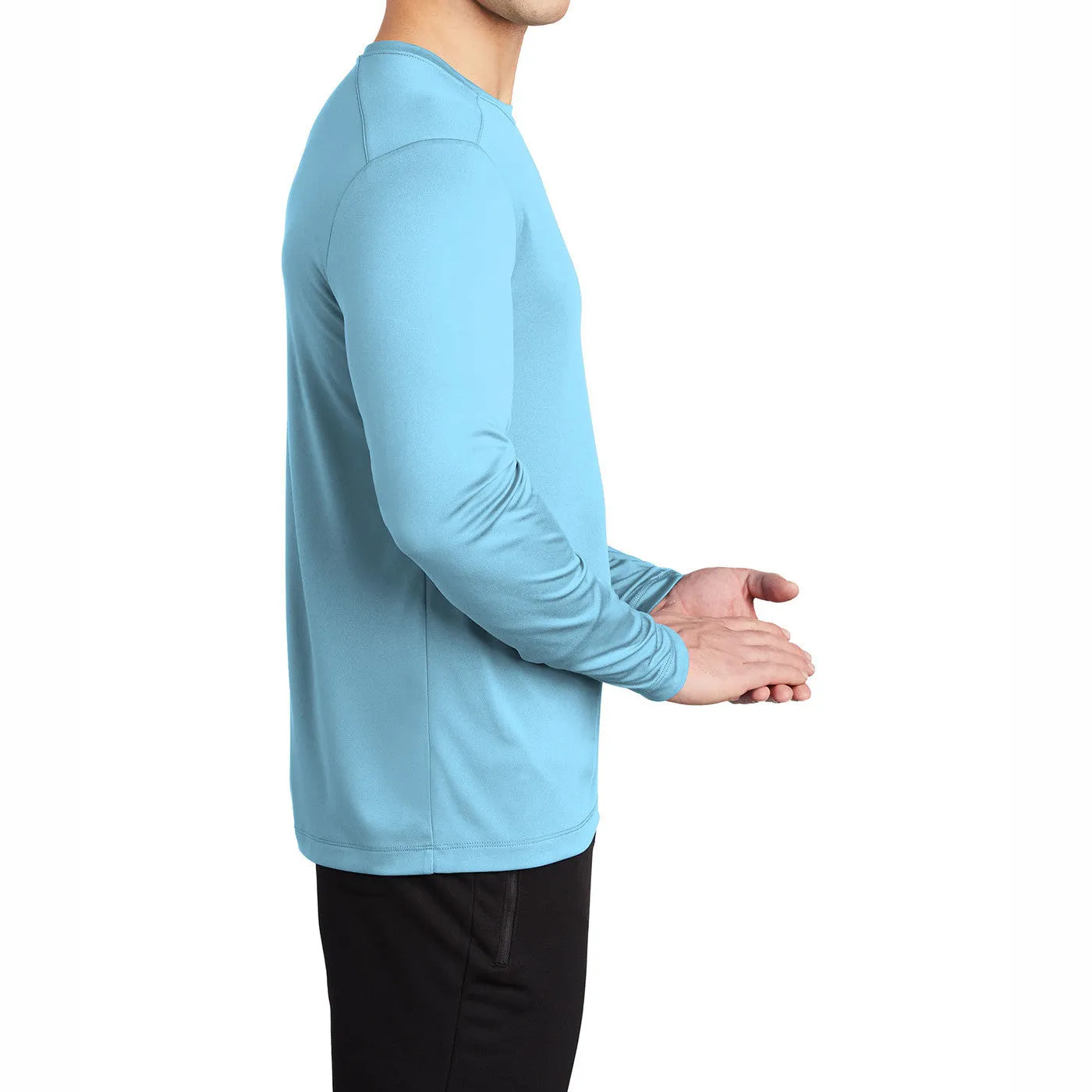 Men's Pro Long Sleeve Performance Tee for Active Wear