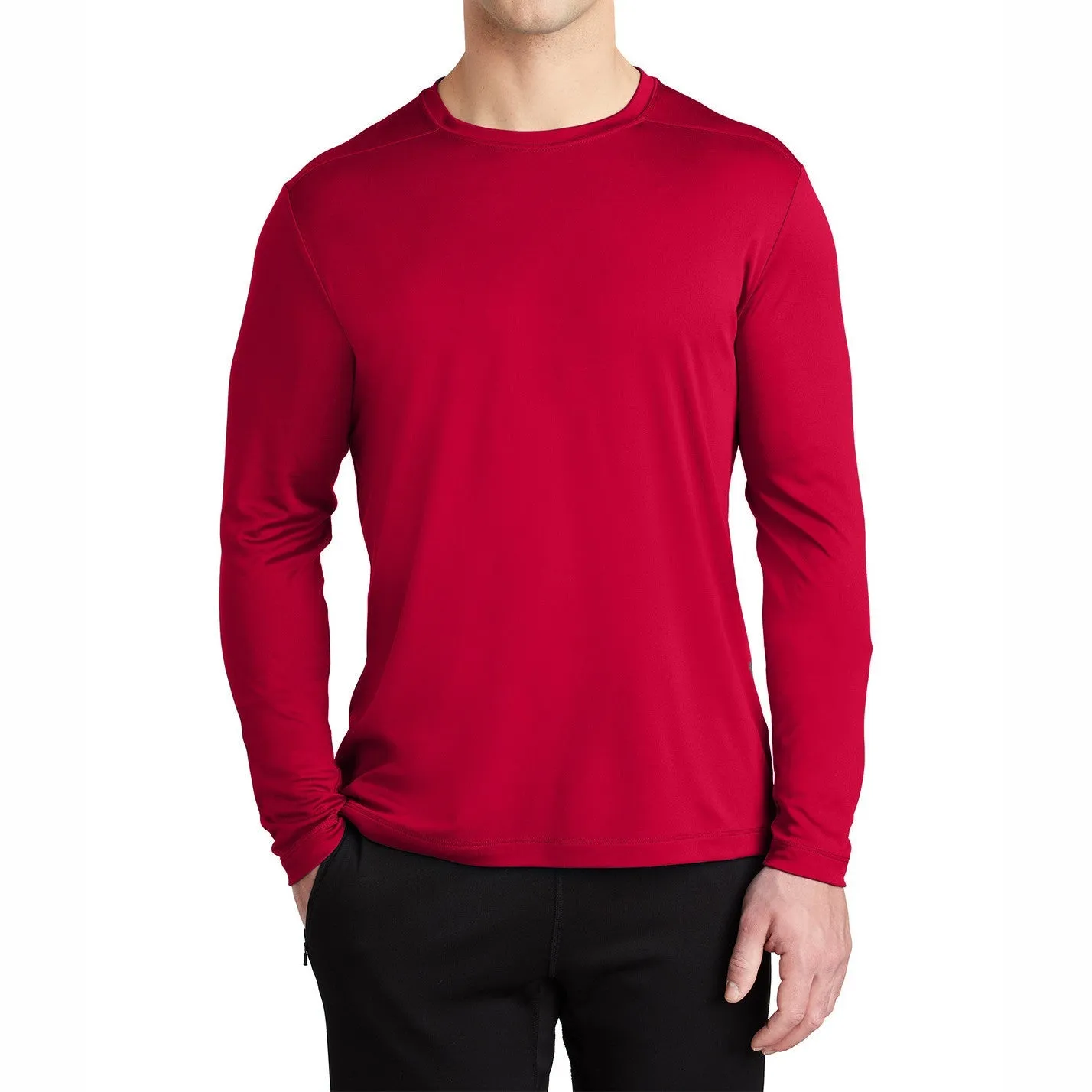 Men's Pro Long Sleeve Performance Tee for Active Wear