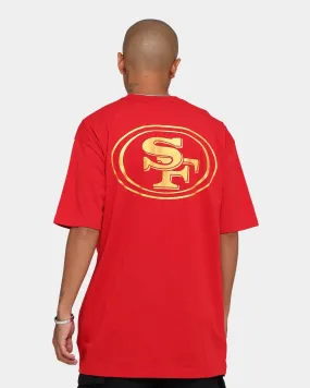 New Era San Francisco 49ers Oversize T-Shirt Scarlet/Gold