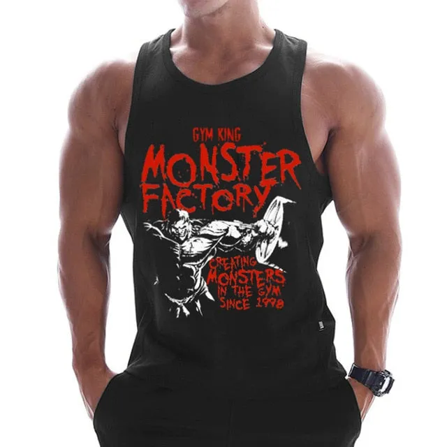 new gyms clothing cotton bodybuilding tank top bodybuilder mens ropa hombre tops singlet erkek sleeveless singlet men