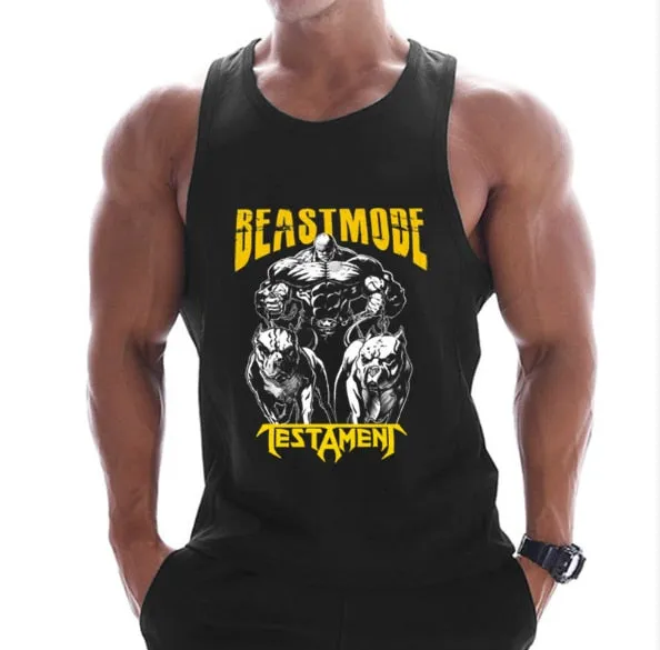 new gyms clothing cotton bodybuilding tank top bodybuilder mens ropa hombre tops singlet erkek sleeveless singlet men