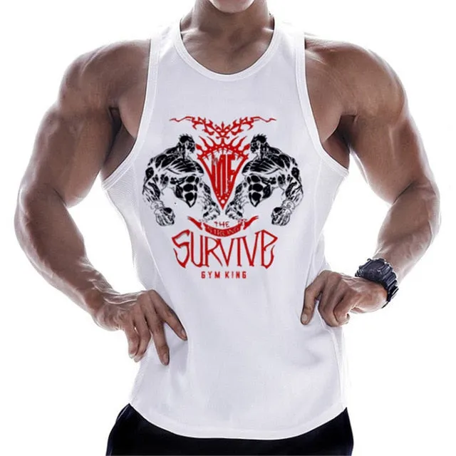 new gyms clothing cotton bodybuilding tank top bodybuilder mens ropa hombre tops singlet erkek sleeveless singlet men