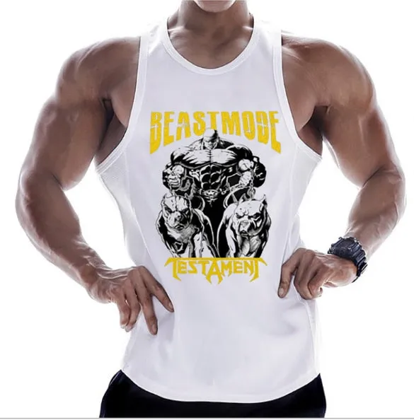 new gyms clothing cotton bodybuilding tank top bodybuilder mens ropa hombre tops singlet erkek sleeveless singlet men