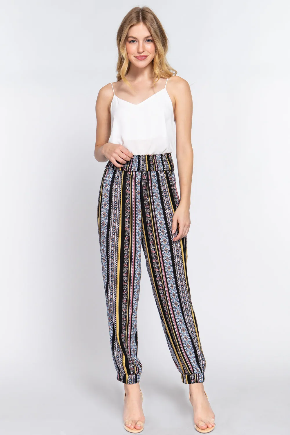 Printed Jogger Pants