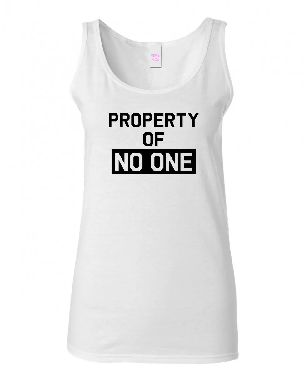 Property Of No One Tank Top