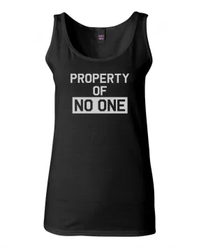 Property Of No One Tank Top