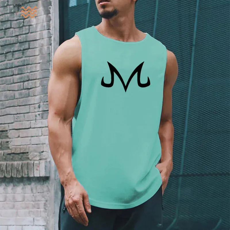 Quick Dry Bodybuilding Majin Dragon Tank Top