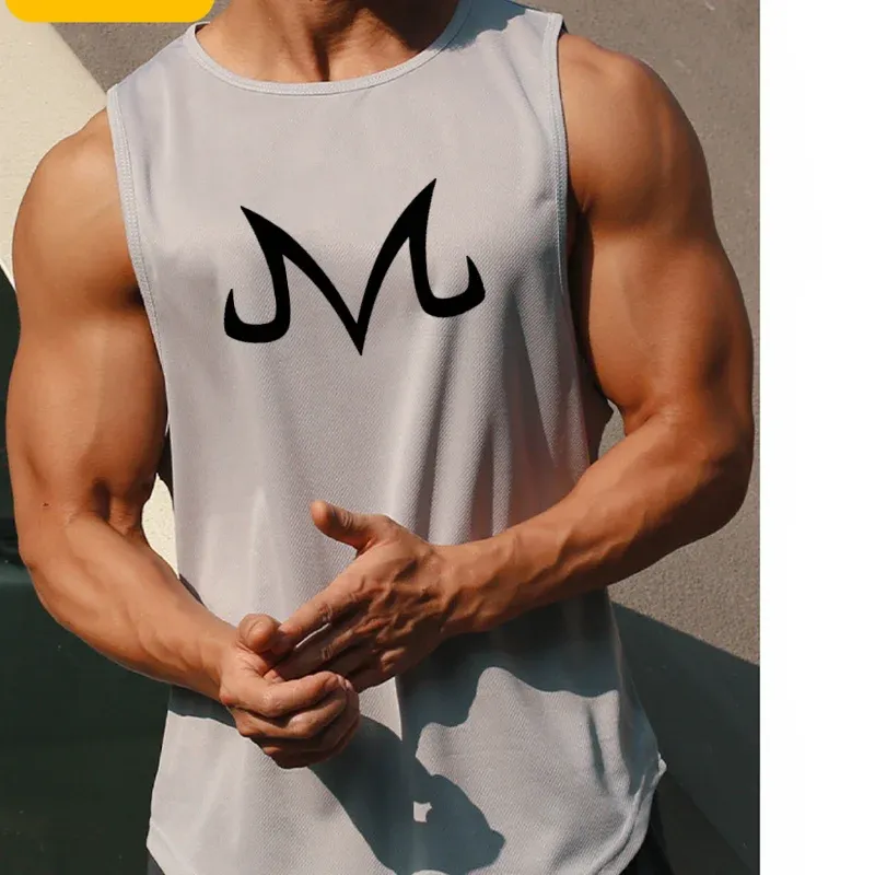 Quick Dry Bodybuilding Majin Dragon Tank Top