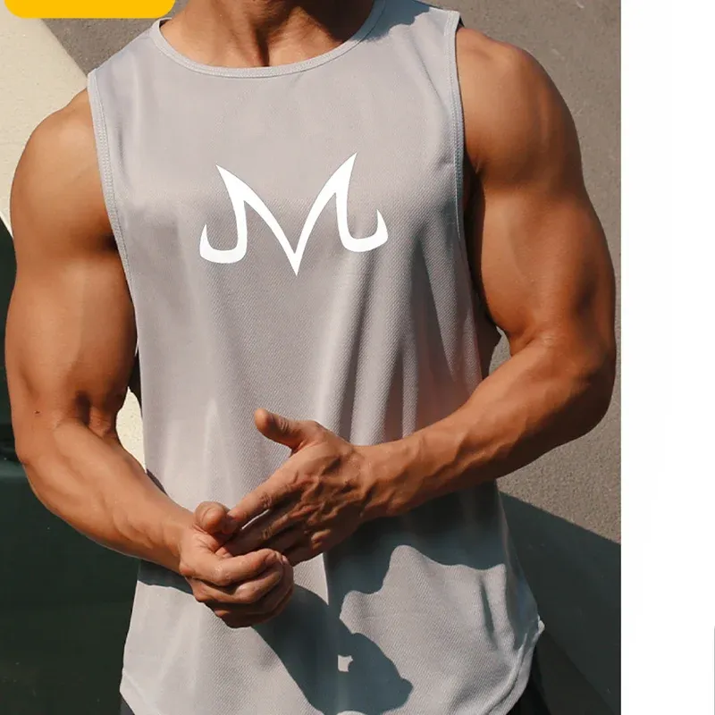 Quick Dry Bodybuilding Majin Dragon Tank Top