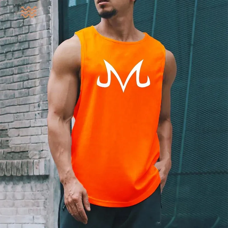 Quick Dry Bodybuilding Majin Dragon Tank Top