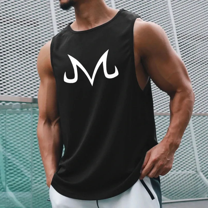 Quick Dry Bodybuilding Majin Dragon Tank Top