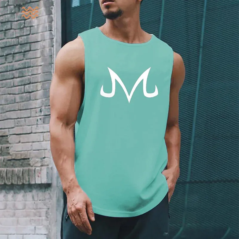 Quick Dry Bodybuilding Majin Dragon Tank Top