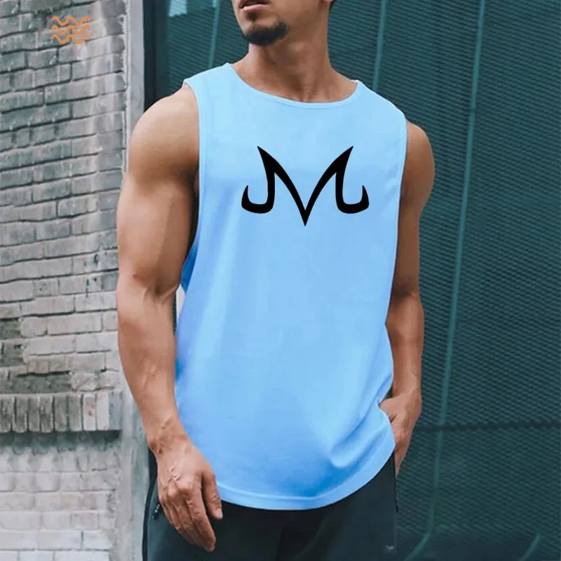 Quick Dry Bodybuilding Majin Dragon Tank Top