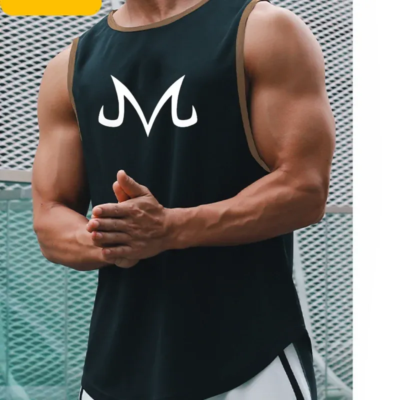 Quick Dry Bodybuilding Majin Dragon Tank Top