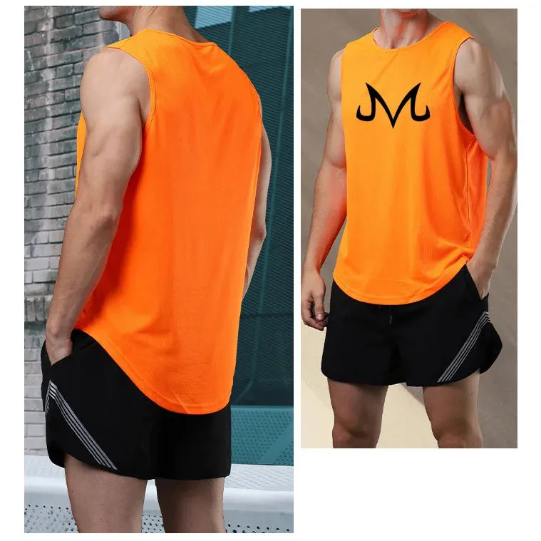 Quick Dry Bodybuilding Majin Dragon Tank Top