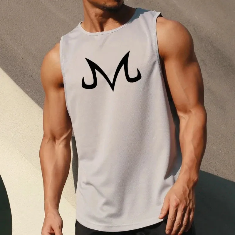 Quick Dry Bodybuilding Majin Dragon Tank Top