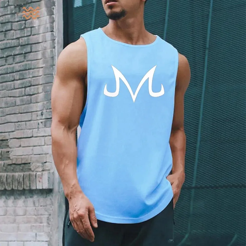 Quick Dry Bodybuilding Majin Dragon Tank Top