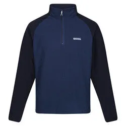 Regatta Elson II Men's Lightweight Fleece | Admiral Blue Navy