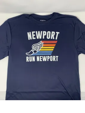 Run Newport Men's Tech-T Wing foot