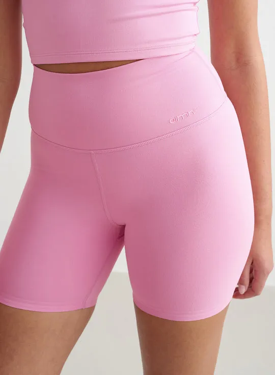 Sense Midi Biker Short | Peony Pink