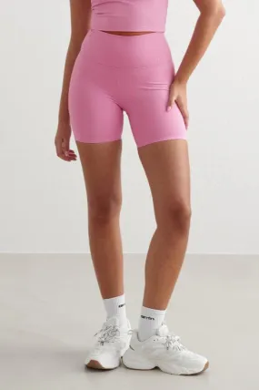 Sense Midi Biker Short | Peony Pink