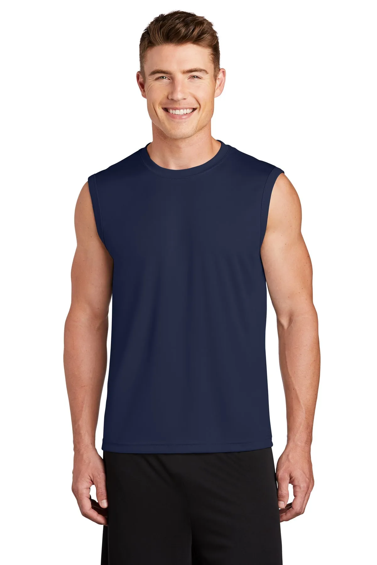 Sport-Tek Sleeveless PosiCharge Custom Competitor Tee's, True Navy